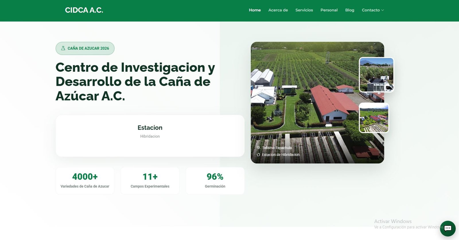 SITIO WEB CIDCA